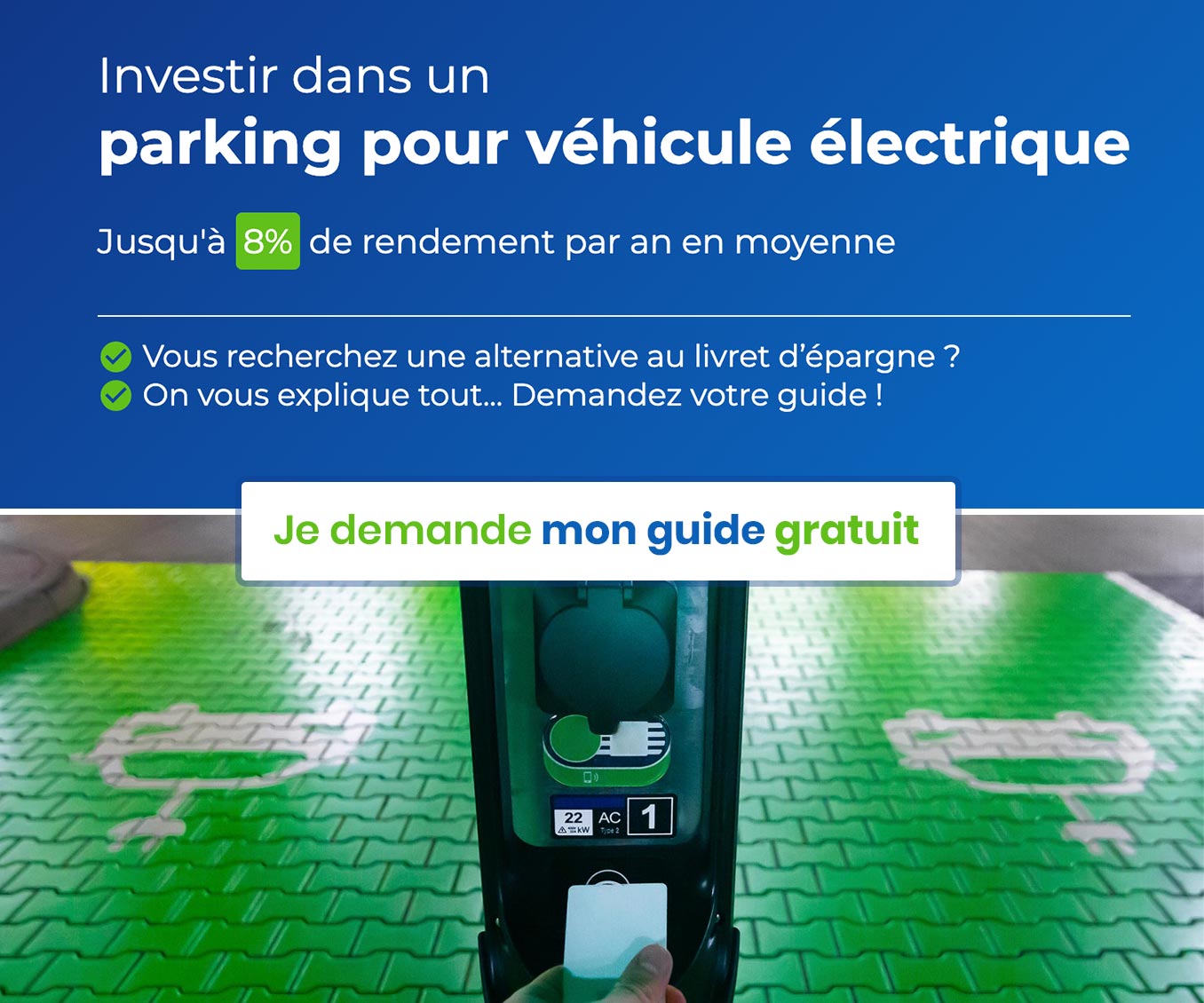 Investissez dans un parking pour véhicule électrique